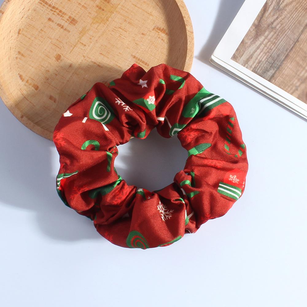 Holiday Hair Ties Christmas Halloween Hair Ties Source Factory Processing Custom Versatile Scrunchies