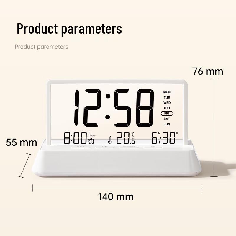 Smart Transparent Digital Alarm Clock