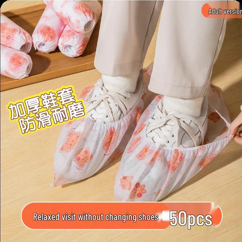 

Thickened Waterproof Non-Slip Disposable Shoe Covers for Indoor Use