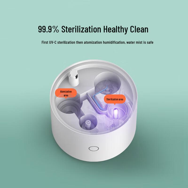 Umidificatore Smart Xiaomi Mijia da 4,5 L con Sterilizzazione UV-C Spina CN (adattatore incluso)