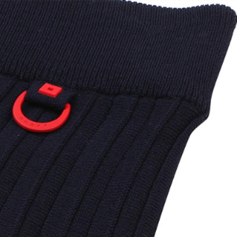 Onoff Women S Pleated Knit Skirt With Inner Navy Of4042la