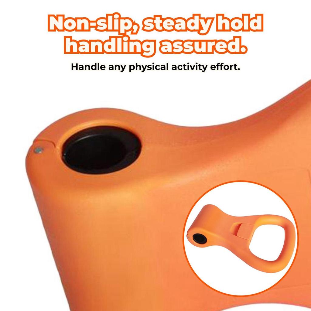 Comfortable Kettlebell Grip, Adjustable Clamps Handle Dumbbells to Kettlebells Conversion Travel