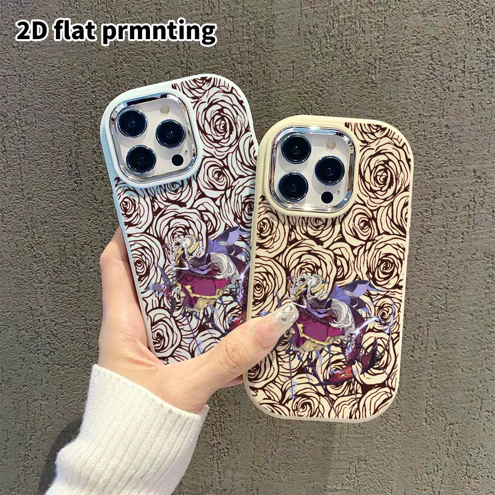 Phone Case: 2D flat design suitable for iPhone 18 17 16 15 14 13 Pro protective case, couple style, gothic fantasy, Christmas and Halloween gift