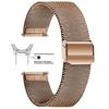 Cinturino per Orologio Milanese in Acciaio Inossidabile a Rete, 8/10/12/13/14/15/16/17/18/19/20/21/22/24mm, Cinturini per Orologio a Rilascio Rapido per Uomo Donna
