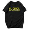 Men T Shirt Pluribus Hi Carol Pops Y2K Graphic Oneck Unisex Clothing T Shirts