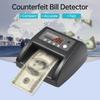 Mini UV Counterfeit Bill Detector USD Money Counter Automatic Money Detection By UV MG IR Image Paper Quality Size