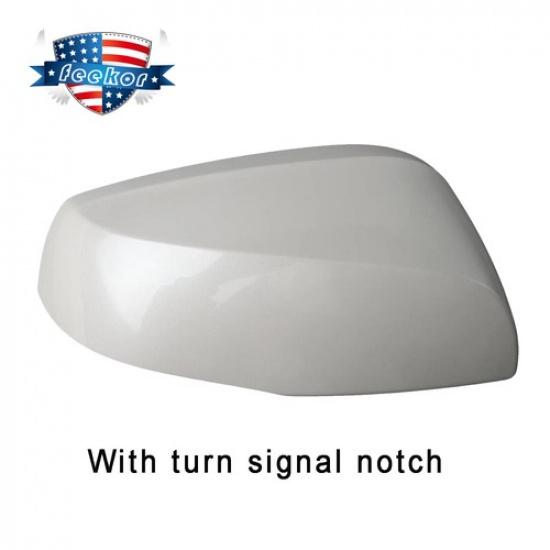 Pearl White Rear View Mirror Cover Right For Toyota Highlander -