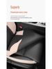 Hao Yue PRO Full Leather Car Seat Cushion - Universal, Four Seasons, Half-Pack