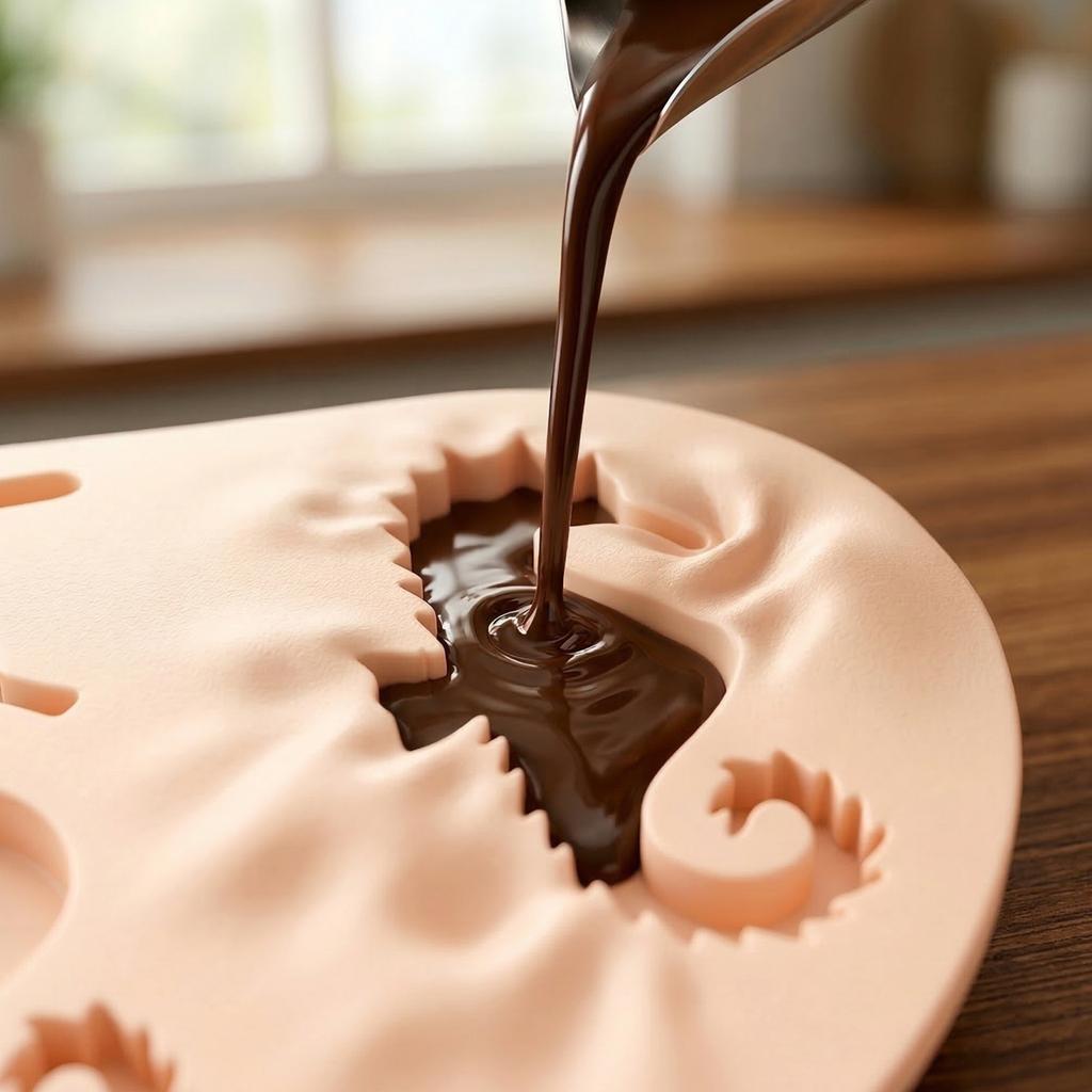 Animals Ice- Mold - Ocean Animals Turtle,Dolphins,Penguins,Silicone Mold For Baking Muffin Cake, Chocolate,Candy, Soap