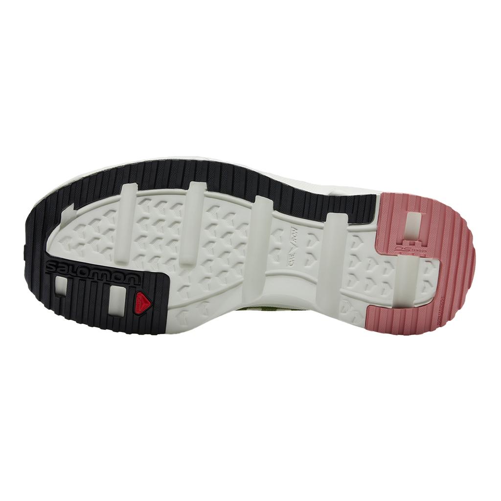 SALOMON RX Slide 3.0 Slip Resistant Quiet Closed Toe Slippers Unisex White Green 477569