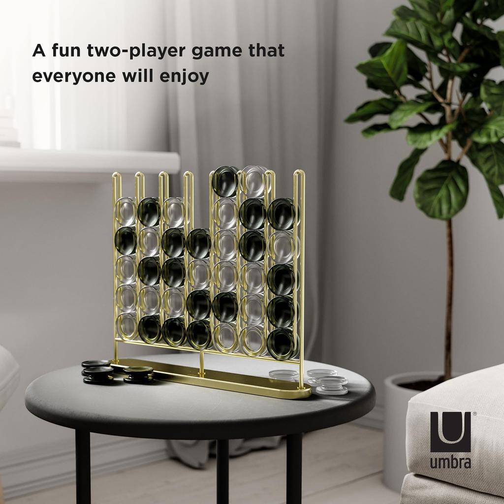 umbra STAX Othello Board Game Gold Game Toy 36×8×30cm