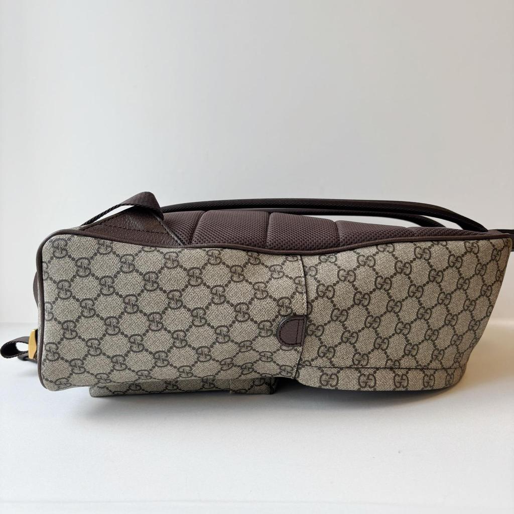 [Pre-Owned] Ophidia Gold-Toned Accessories Coated Fabric Medium Backpack - Very Good #1HOPP6V