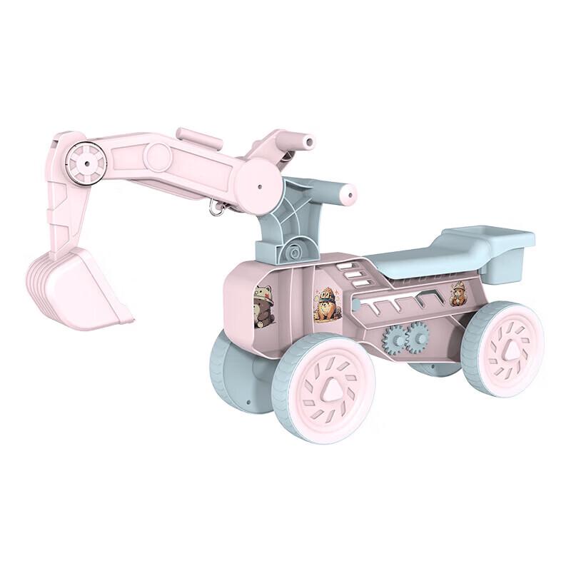 Airud Kids  2-in-1 Excavator Ride-On Walker (CN version)