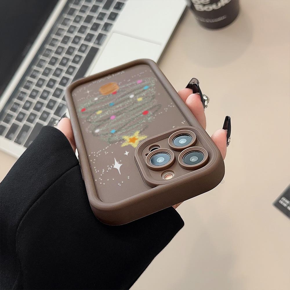 Christmas Phone Case for iPhone 11 13 12 14 15 16 Pro Max XR XS Samsung A15 A55 A05 Redmi 12 13C OPPO A16 A18 Reno 11 Vivo Y17S Y12 Infinix Note 40