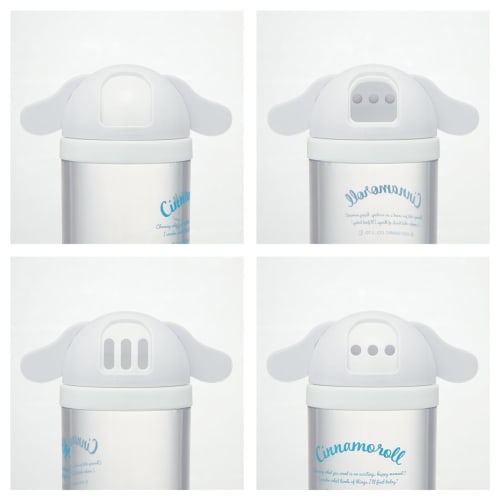 Skater Die-Cut Sprinkle Condiment Case, 220ml, Rotating, Sanrio Cinnamoroll Design, TW92D