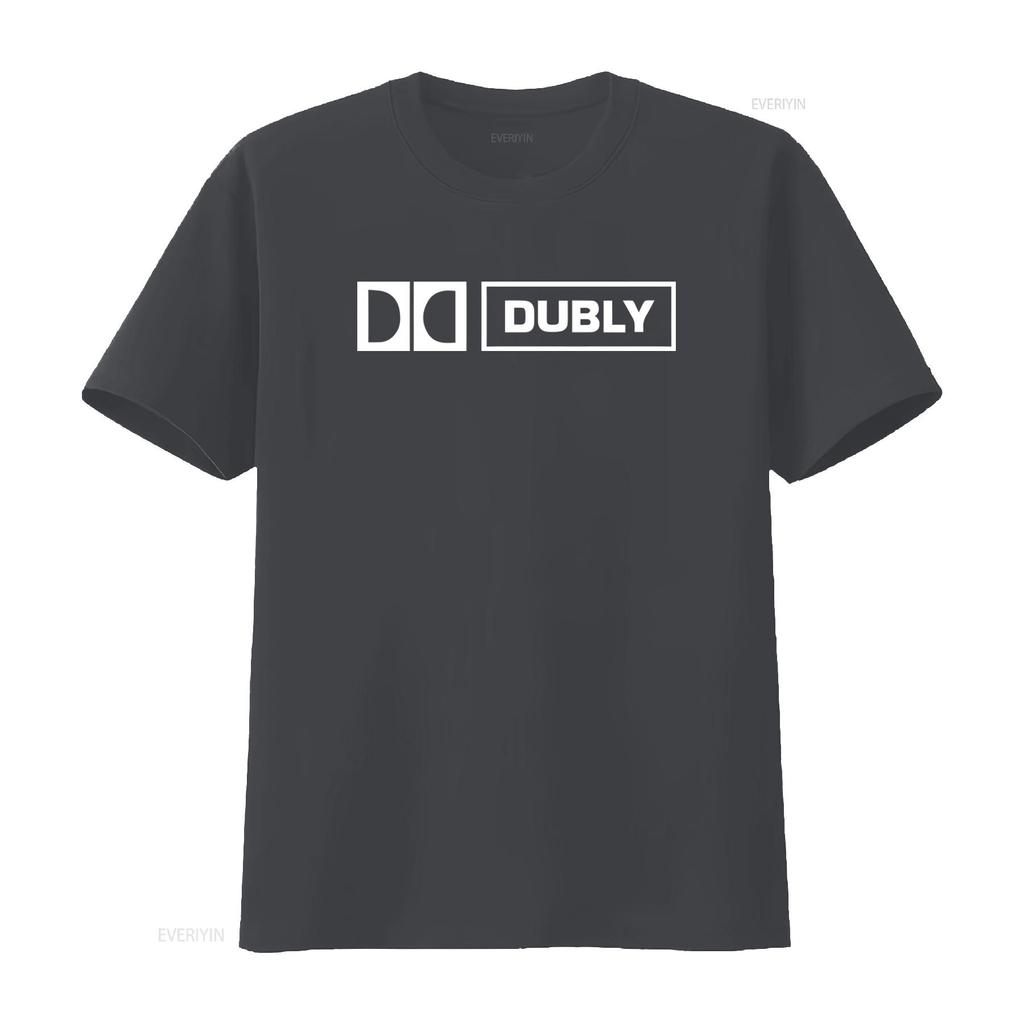 Retro 80s Rock N Roll Heavy Metal Dubly Dolby T Shirt S 6XL vintage Washed streetwear Breathable designer clothes Soft fashion