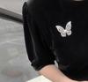 Elegant Crystal Butterfly Brooches for Women Badges Classic Lady Dress Suit High-end Pins Fashion Jewelry