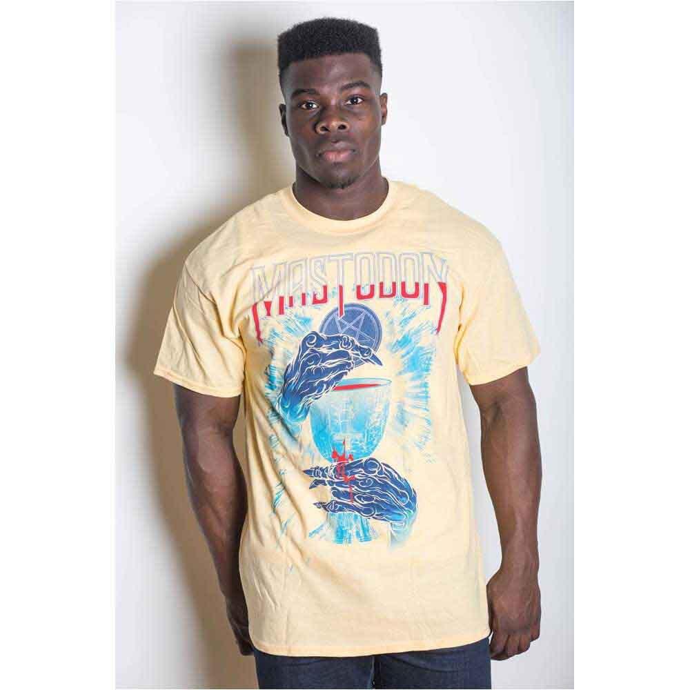 Mastodon Unholy Ceremony T-Shirt Yellow New Unisex T-Shirt S
