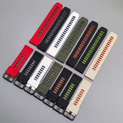 Silicone 22mm Strap For Garmin Venu 4 3 2 Silicone Watch Band For Garmin Forerunner 570 47mm 265 255 Music/Vivoactive 4 Bracelet