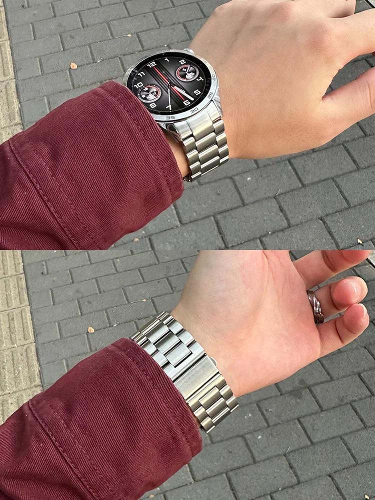 

Official Exclusive Metal Band For Huawei Watch GT4 46mm Stainless Steel Bracelet Wristband For Huawei Watch GT4 46mm No Gap Belt