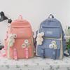 Harajuku Ulzzang Rucksack-Set im koreanischen Stil für Studenten - Wald-Serie