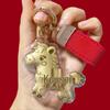 999 Pure Gold Year of the Horse Keychain Bag Charm & Mobile Phone Lanyard - Perfect Birthday Gift