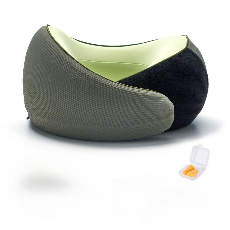 

Protect The Cervical Pillow Slow Rebound Memory Foam U Shape Pillow Trains and Aircraft Universal Comfortable and Breathable