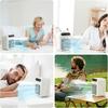 Portable Mini Water-cooled Air Conditioner Silent Spray Humidification Cooling Air Conditioning Fan USB Rechargeable, Long-lasting Battery Life,