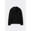 Customellow Black Cloud Hood Zip Cardigan  Cwwaw25714bkx 
