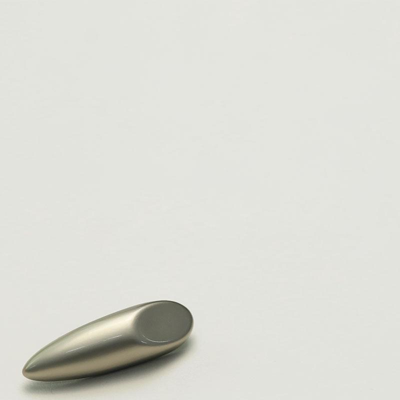 Xiaoxiang Minimalist Style Long Metal Button Double-Sided Nylon Fur Coat Tweed Jacket Decorative Button