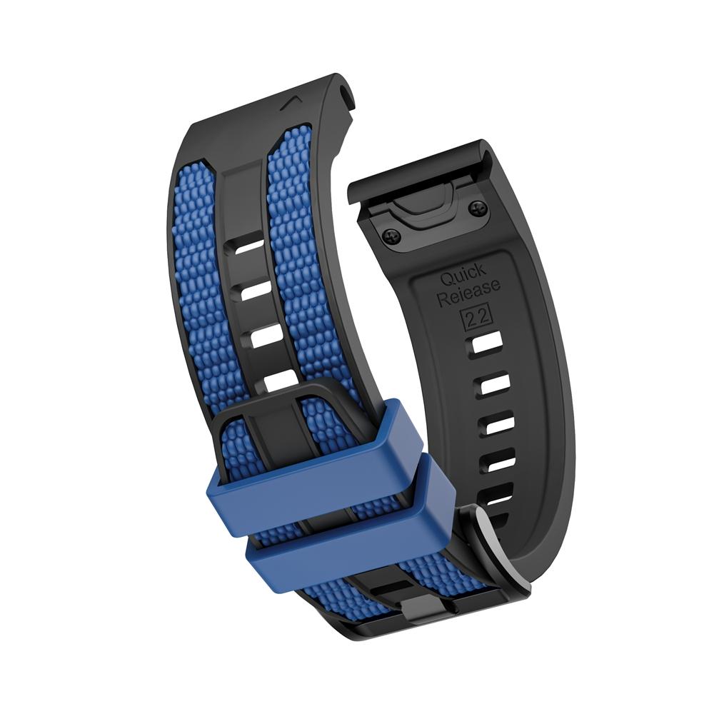 22/26mm Silicone Watch Strap For Garmin Fenix 8 Pro 8 E 7X 6 5X Plus 5/Instinct 2X/Forerunner 970 965 955/Tactix 8 7 Watch Bands