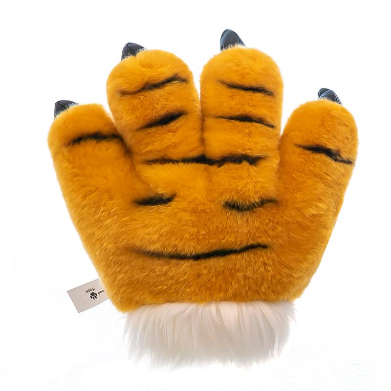 Simulated Styling Tiger Claws Tail Headband Stage Performance Props Cute Zoo Props Tiger Gifts