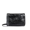 Women's Bag Leather Chain Bag Single Shoulder Ins Crossbody Messenger Bag Oil Wax Leather Hobo Bag
