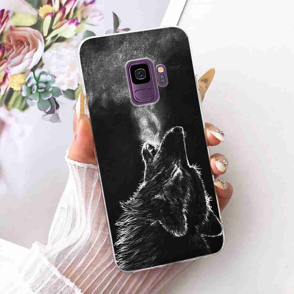 Protective Cases For Samsung Galaxy S9 Plus Soft Silicone Back Cover For Samsung S9Plus S9+ Summer Fresh Butterfly Shell Capa