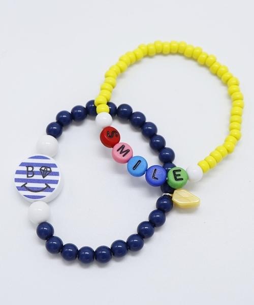 Bonbeau Marine Smile Initial Bracelet Set (2 Types)