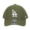 47 Cap MVP MLB Los Angeles Dodgers LA Logo Street Baseball Hat Velcro Sandalwood Olive Men's Women's