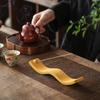 Creative Coarse Pottery Incense Holder - Reclining Sandalwood Burner & Ornament for Home or Office.