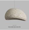 Wabi-Sabi Rock Grey Pendant Light for Dining, Living, Hotel, Villa, Bar, and High Ceilings