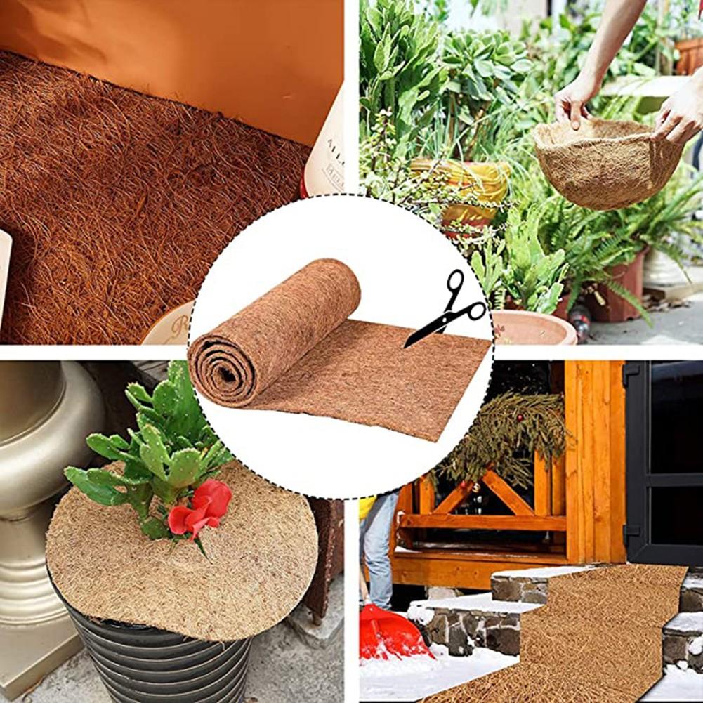 30/40/50x100CM Liner Roll Coconut Palm Mat Coir Mat Cuttable Floor Mat Brand New