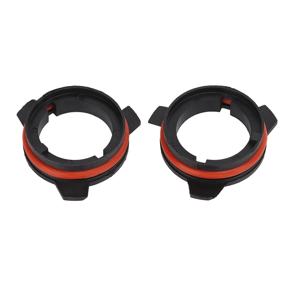 2Pcs Headlight Bulb Base Strong Practicability Good Airtightness Corrosion Resistant Headlight Base Adapter for Home