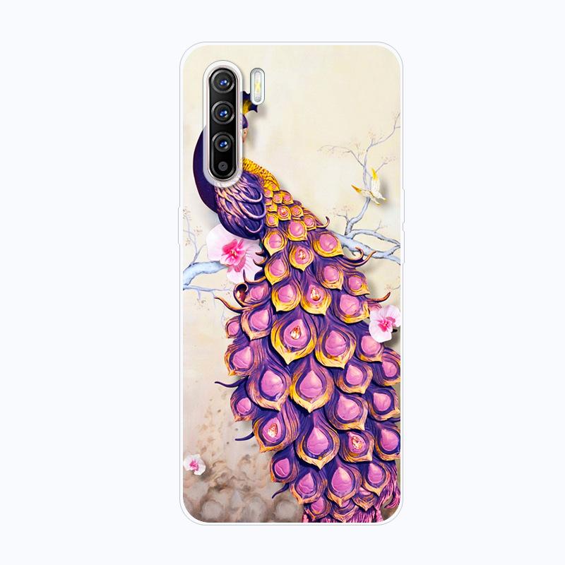 For OPPO Find X2 Neo Case Shockproof Soft silicone TPU Back Cover For OPPO FindX2 Neo Phone Cases Find X2 Lite Case Cute Cartoon