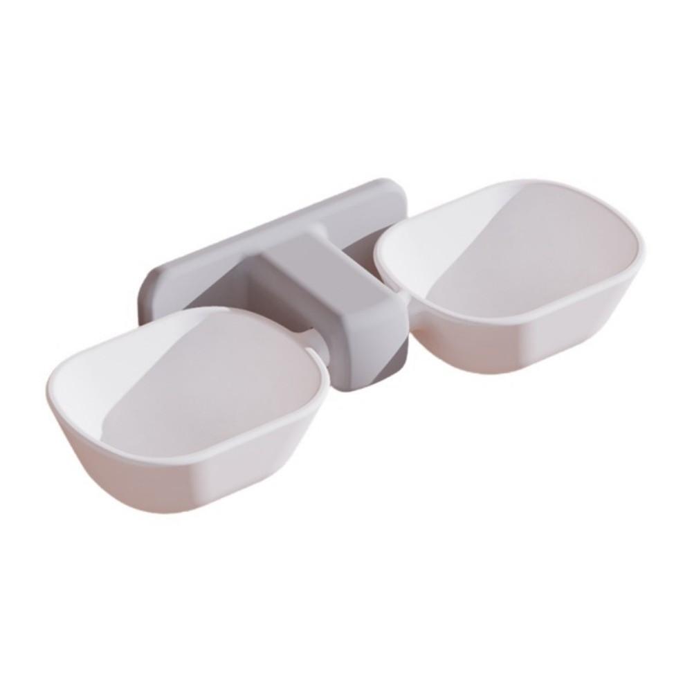 

Регульована висота Підвісна годівниця для котів Знімна Піднята годівниця для домашніх тварин Контейнер для корму для котів Годування домашніх тварин білий