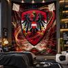 Wall Hanging Tapestry Austria Football Print Cloth for Living Room Bedroom Home Decor