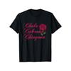 Chula Cabrona Chingona with Red Rose Shirt, Mexican Woman T-Shirt Men's Crew Neck Fashionable Comfortable And Versatile,