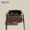 IELGY Fashionable Stone Pattern Saddle Lock Shoulder Bag For Women - New For