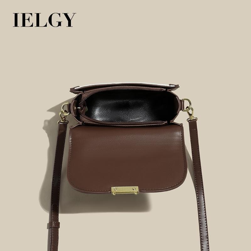 IELGY Fashionable Stone Pattern Saddle Lock Shoulder Bag For Women - New For