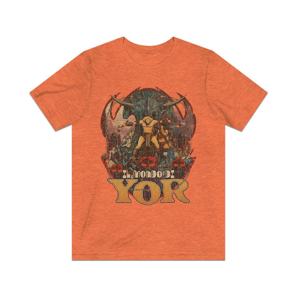 

Il Mondo di Yor 1983 Vintage Men s T shirt 4XL
