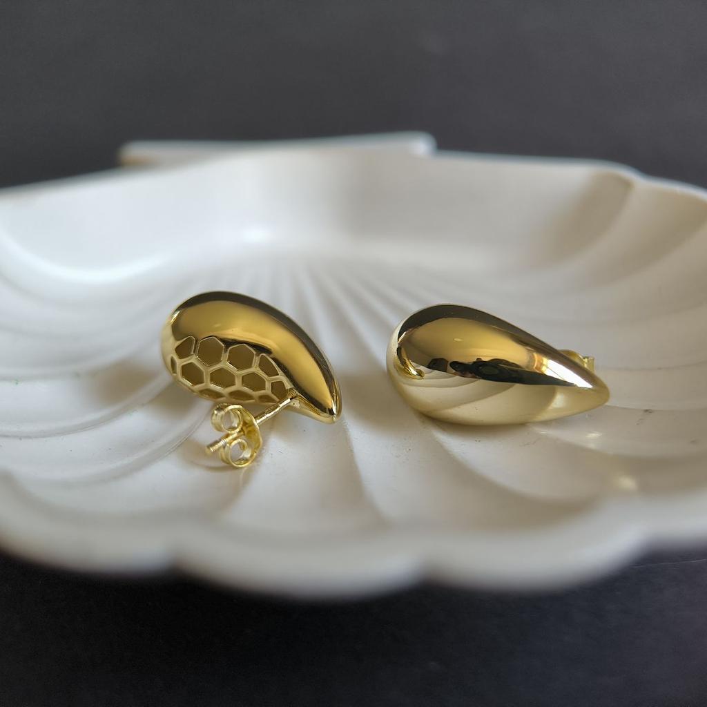 Silver Earrings Without Stones (2184638)