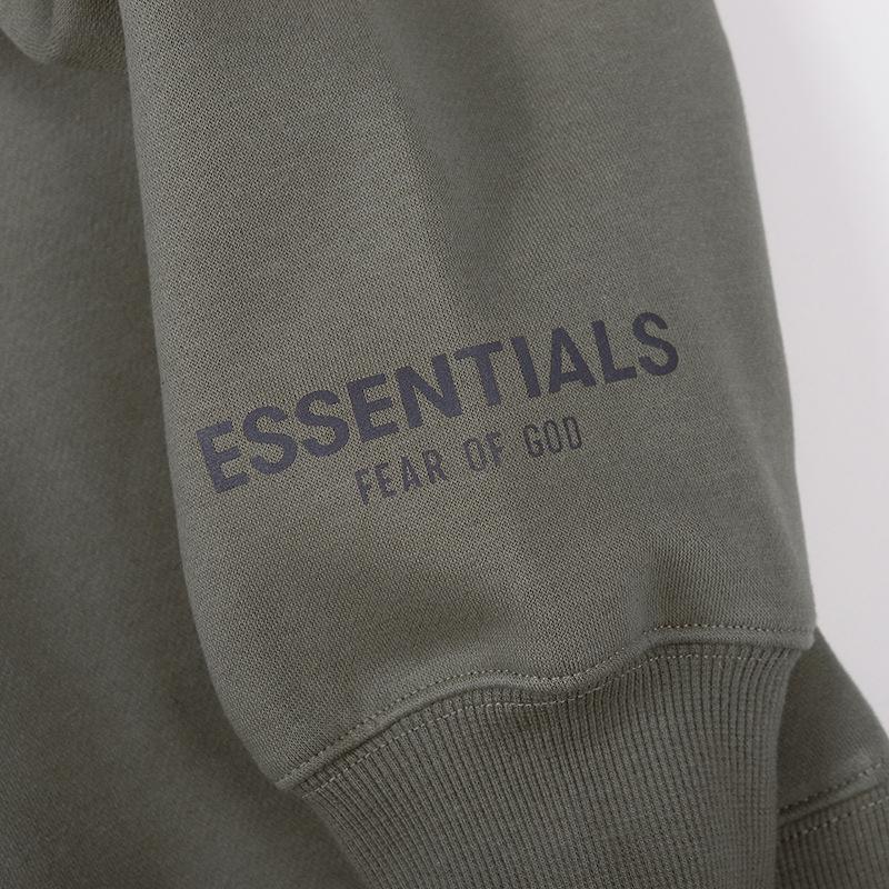 FOG ESSENTIALS Unisex Ronde Hals Sweatshirt - Stijlvol, Losse Pasvorm