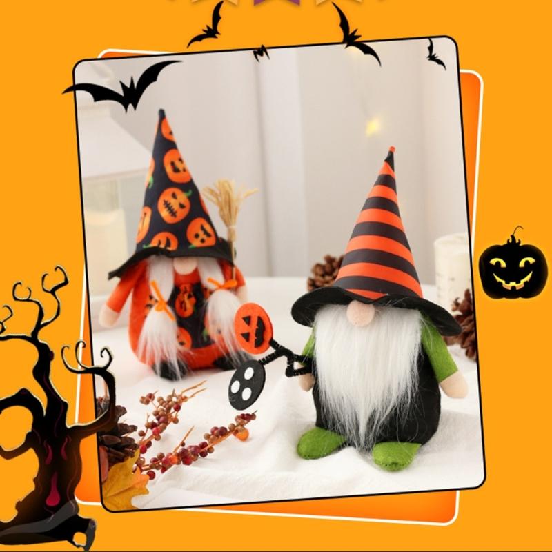 Halloween  Faceless Doll Small Decoration Halloween Dwarf Party Decorations for Festival Party Tree Decorations